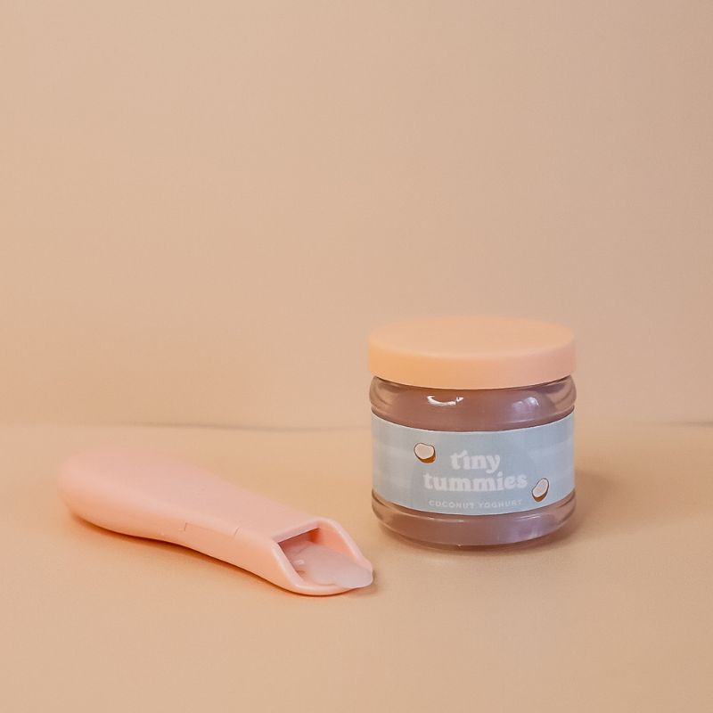 Tiny Tummies Coconut Yoghurt Food Jar and Spoon Set