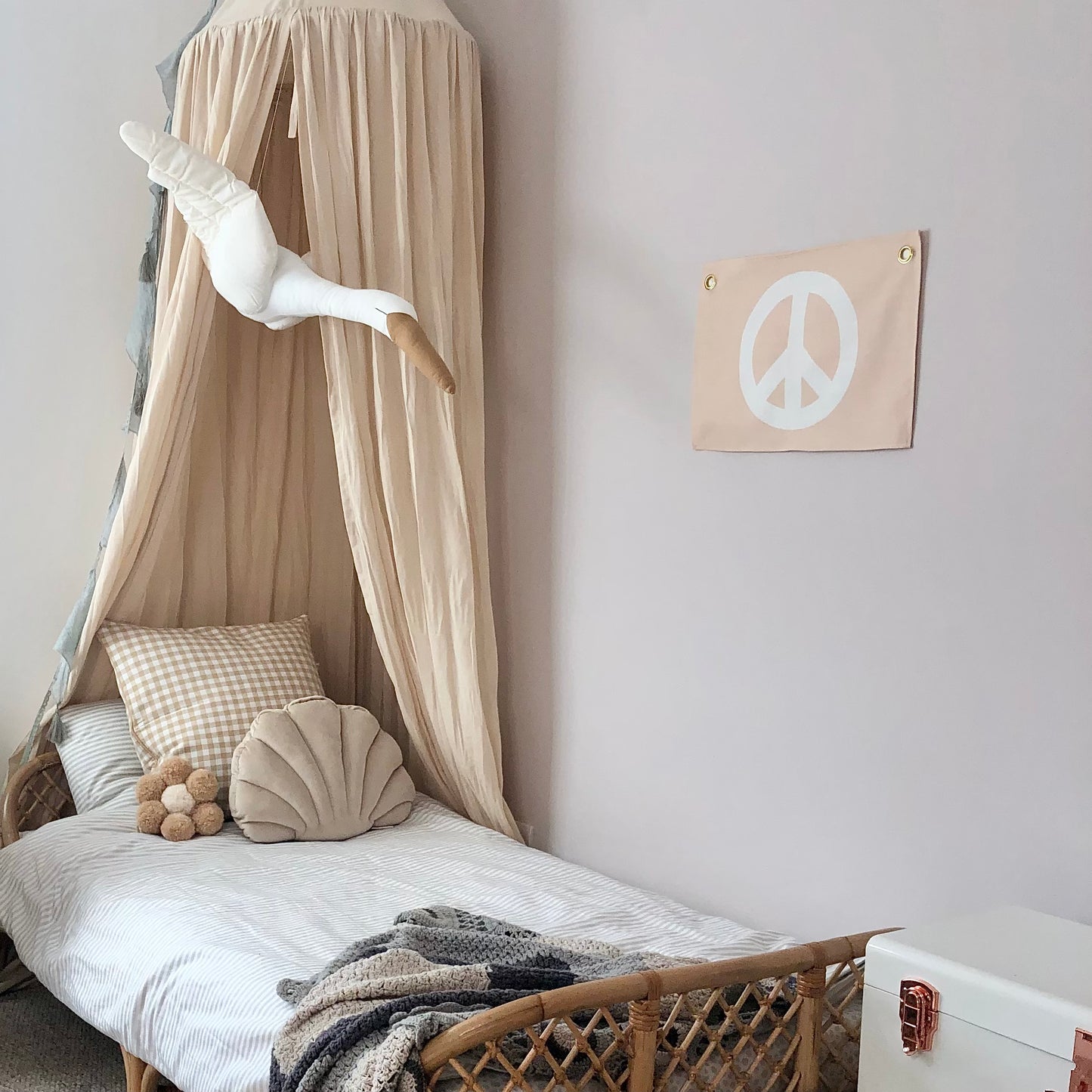 Peace Pink Banner