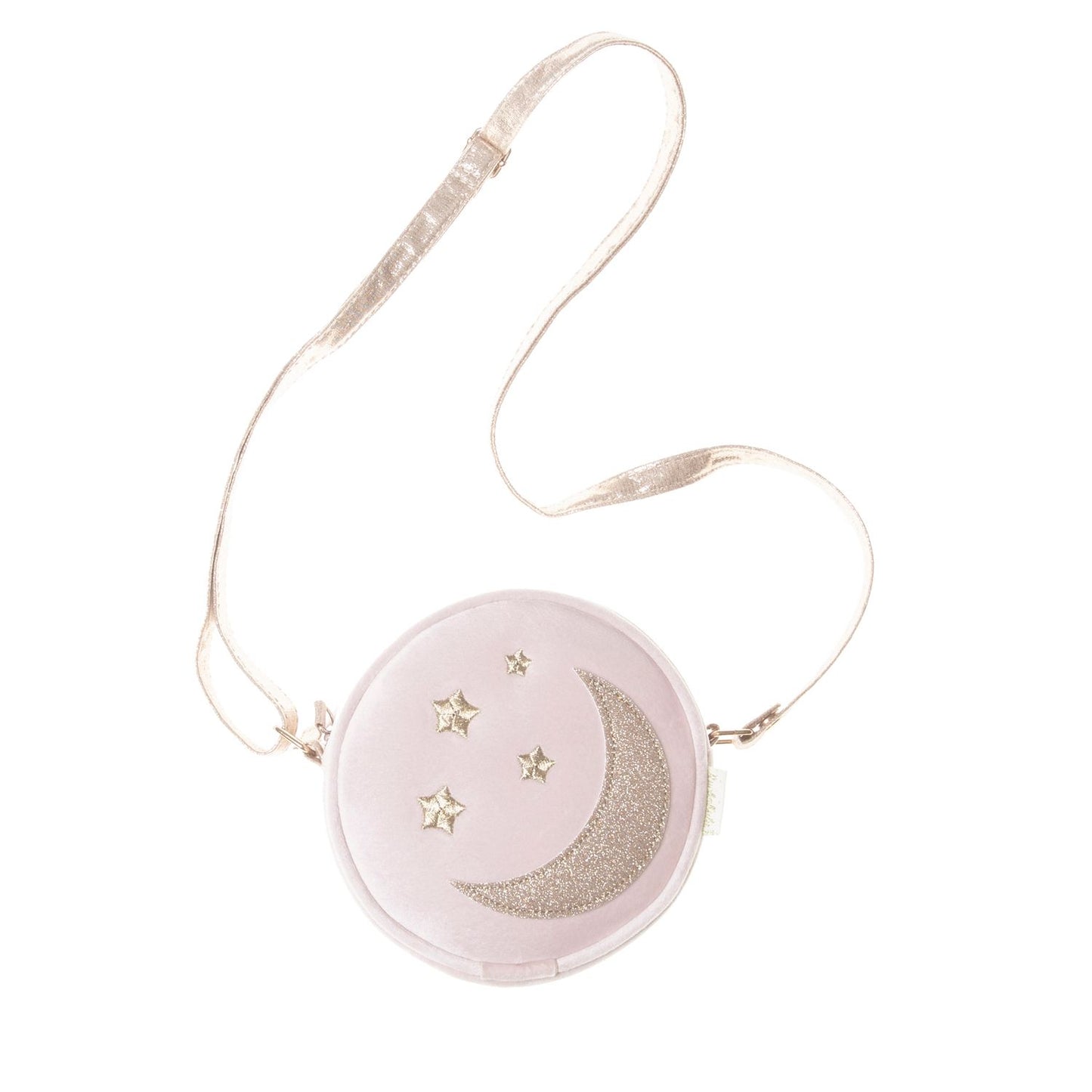 Moon and Stars Velvet Bag