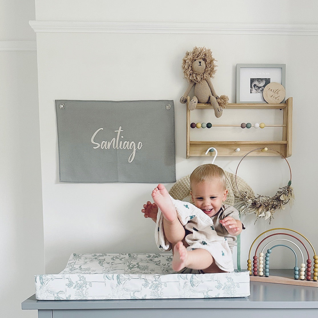 Embroidered Name Banner + Other Colours and Styles Available