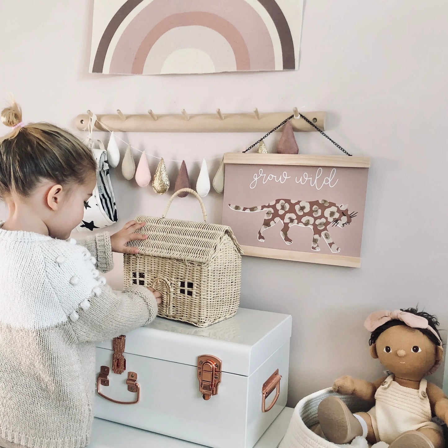 Leopard Fingerprint Kit Pink