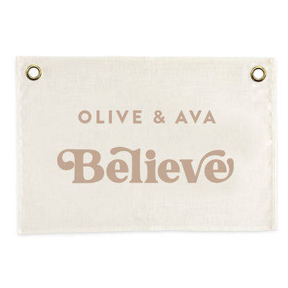 Believe Personalised Banner